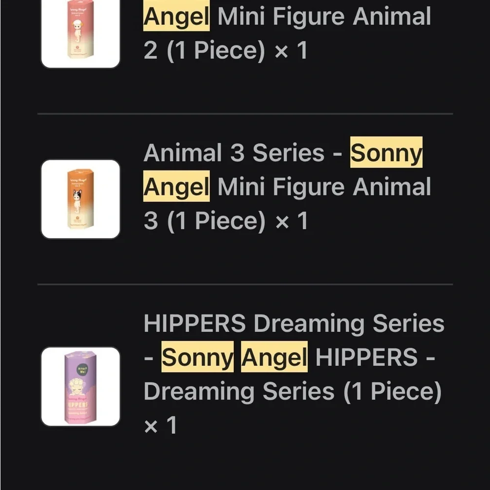 Sonny Angel Dreaming Series Hipper